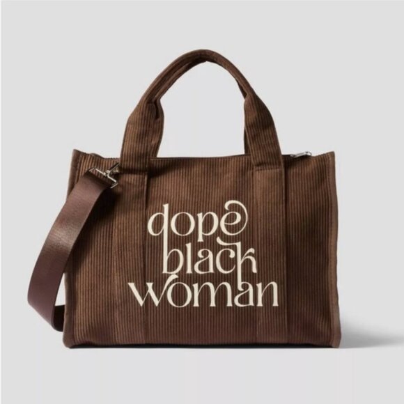 Legendary Rootz Handbags - NWT - Black History Month: Dope Black Woman Tote Bag - RARE